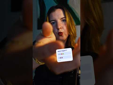 do we like the apple?? #asmr #relax #asmrtriggers