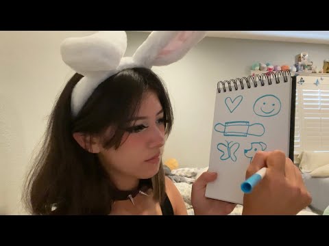 pov: bunny girl gives you a tattoo (asmr)