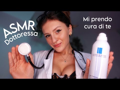 ASMR 👩‍⚕️ DOTTORESSA TI CURA DALLA PRESSIONE BASSA 🥵 | Roleplay, Personal Attention, Whisper |