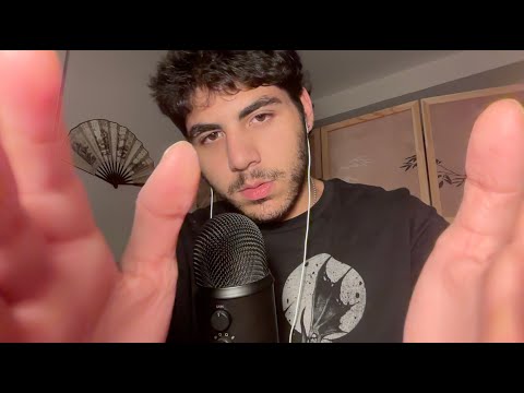 ASMR Slow and Gentle Mouth Sounds + Healing Hand Movements (Minimal Talking)