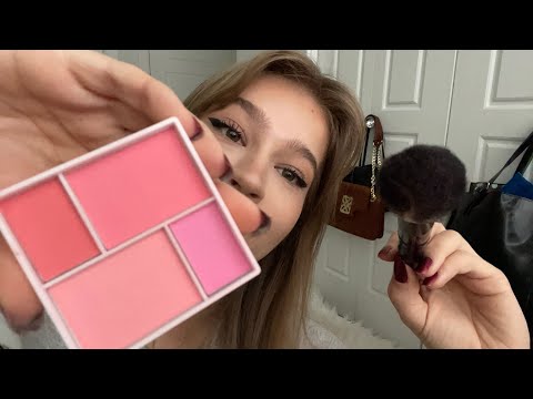 ASMR doing your spring makeup🌸🌷