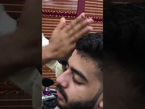 HEAD MASSAGE #headmassage #oil #massagetherapy #combmassage #sleepy #satisfyingmassage #lahoribarber