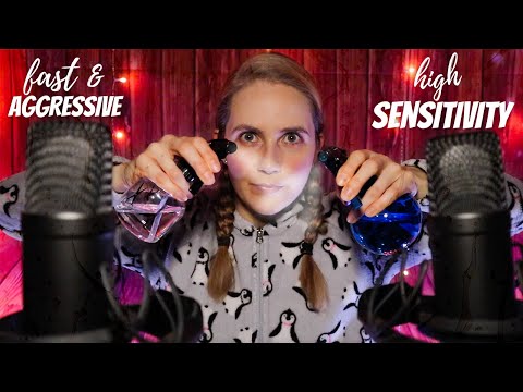 Fast & Aggressive ASMR | High Sensitivity Triggers