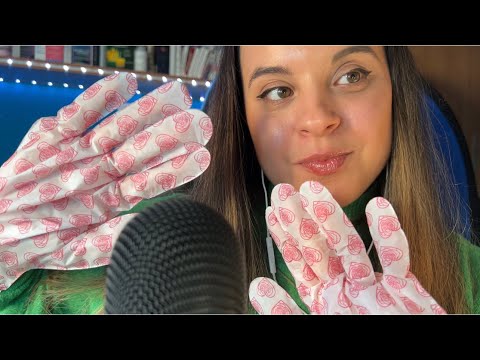 ASMR mouth sounds intensos y hand sounds secos y húmedos ♡