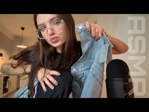ASMR ☆ Fabric Scratching (so satisfying)