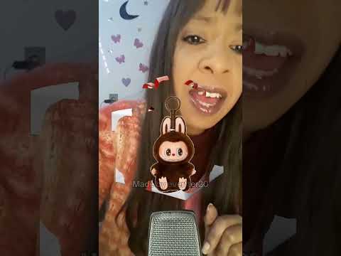 ASMR ADOREI O MEU PRESENTE LABUBU #short