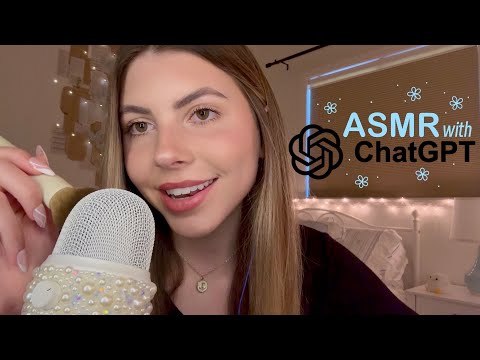 ChatGPT Decides My ASMR Video! (personal attention, positive affirmations, trigger assortment)