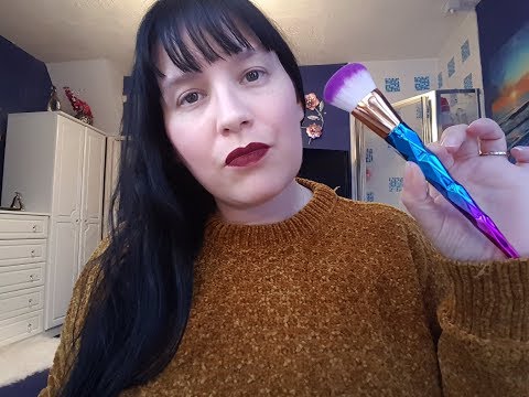 Asmr - Moody Rude Bitchy Spa Treatment - Brushing your face! Role Play