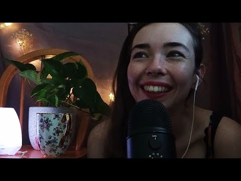 ASMR Trying on Lipstick Hangout | Whispers, Mouth Sounds, Random Triggers