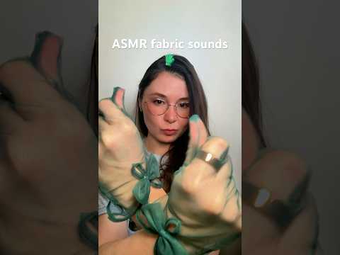 ASMR glove and fabric sounds #asmrfabricsounds #asmrshorts #asmrvideos