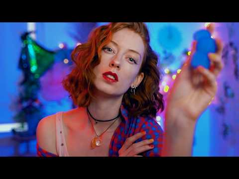 🌙 🍀 POWERFUL ASMR 🧊 ASMR Face Touching / Ear Blowing