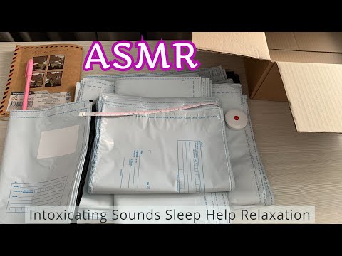 ASMR ПЛАСТИКОВЫЕ ПАКЕТЫ РАСКЛАДЫВАЮ ИЗМЕРЯЮ СЧИТАЮ/ ТРИГГЕРЫ ШЁПОТ, ЗВУКИ ПАКЕТОВ БУМАГИ ХРУСТ ТКАНИ