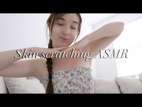 ASMR skin scratching✨