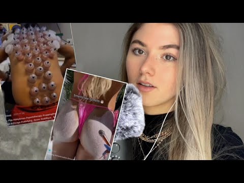 ASMR Tiktoker reacts to: ASMR Tiktok