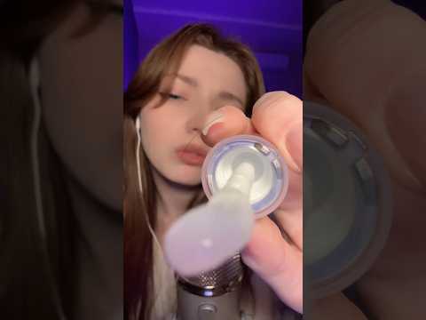 What is on your face? #asmr #asmrsounds #asmrrelax #asmrtingles #asmrsleep #relax #tingles #whispers