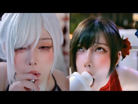 ASMR relax shop I 颜面崩坏 白毛控福利 口腔音 耳边轻语 弹舌❤️❤️