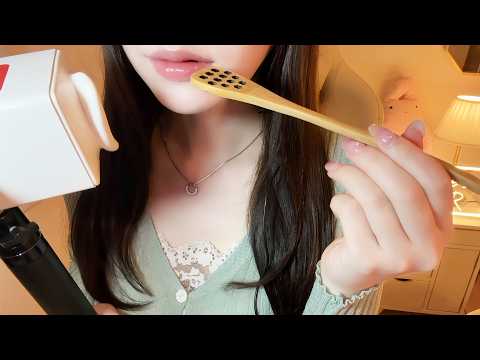 【ASMR】耳元で眠くなる音😴💤(囁き/マウスサウンド）/Deep Sleep Whispering & Mouth Sounds