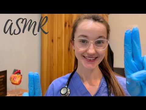 ASMR The Most DETAILED Cranial Nerve Exam Roleplay 👩‍⚕️ Doctor Roleplay, Eye Test & Hearing Test