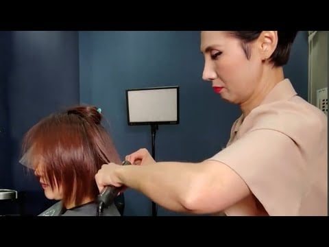 Korean Swift ASMR: Fast-Paced Hair Styling for Dynamic Relaxation and Calm 💇‍♀️💨