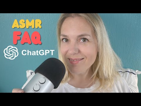 ASMR FR 😅 FAQ: ChatGPT me pose des questions très décalées !