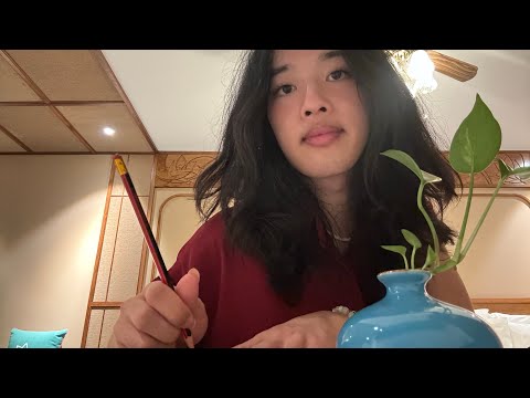 ASMR hotel receptionist roleplay 🏨 (personal attention + paper sounds + writing)