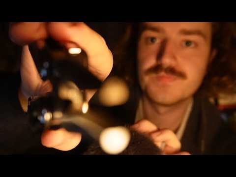 ASMR Plucking and Snipping Triggers | you know like scratch and sniff, but not that