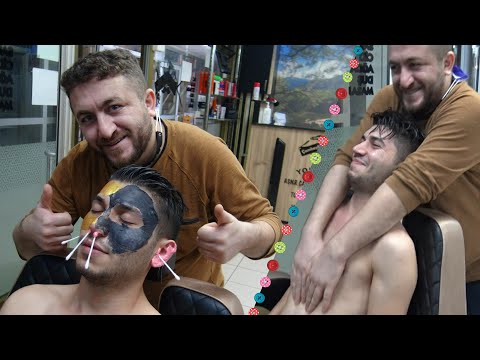 ASMR SKIN - HAIR CARE 💈 ASMR LOUD CRACKING 💈 BEARD SHAVE 💈 EAR - NOSE WAX 💈 TURKISH BARBER MASSAGE