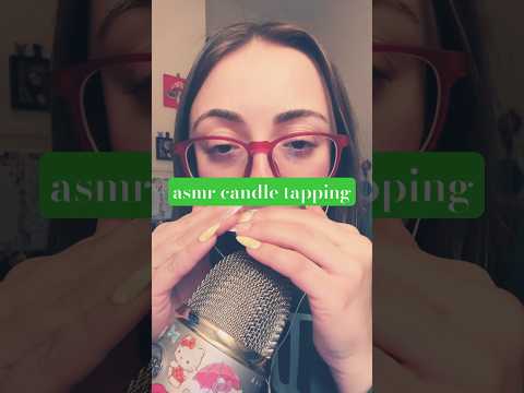 asmr candle tapping #asmr #asmrtriggers #tapping #tingles #relaxing #relaxationtechniques