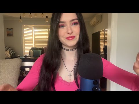 fast and aggressive ASMR 🩷 (kinda)