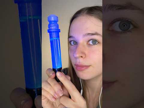 ликинг жидкой карамели #asmr #lollipop