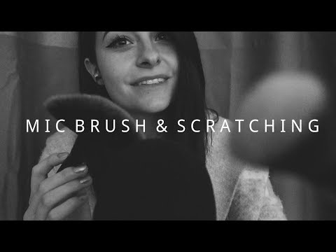 ASMR FRANCAIS ⚪️ MIC BRUSH & SCRATCHING 🖌️