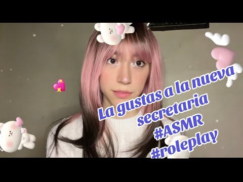 Roleplay/La secretaria te coquetea ASMR✨