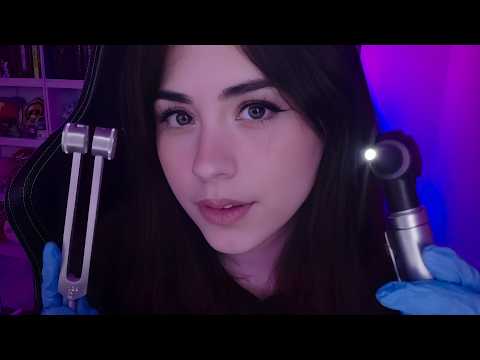 ASMR Ear Exam But You Can Close Your Eyes 🌙