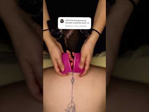 Part 3: Responding to requests from the comments #asmr #relax #asmrhair #hairbrushing #asmrmassage