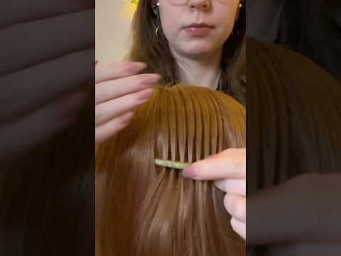 ASMR | jade comb hair brushing #asmr #asmrjadecomb #asmrhairbrushing