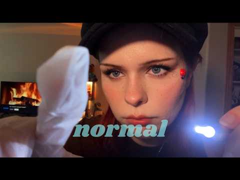 ASMR Normal Doctor Examines Your Skin and Scalp