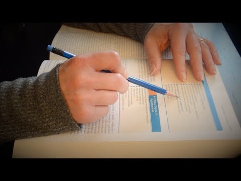 Asmr - Reading a Nursing Textbook - Softly Spoken