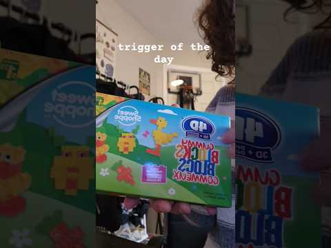 gummy blocks! #lofiasmr #asmrshorts #asmrtriggers #triggeroftheday