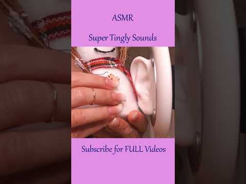 ASMR Relaxing Sounds ❤️ Ear to Ear #shorts  #asmr