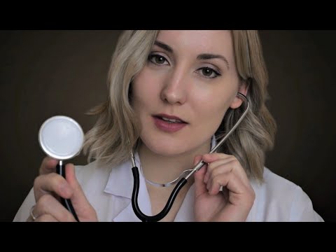 Cardiovascular *Heart* Exam ❤️ // Doctor Role Play  (heartbeat sounds) ASMR