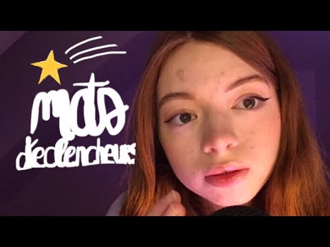 ~ ASMR FR ~ Mots déclencheurs/Trigger words ☁️