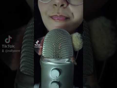 Asmr fita no microfone