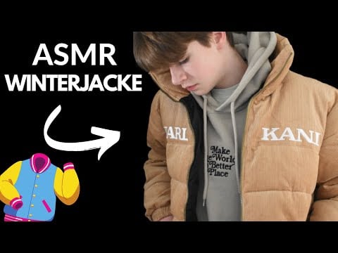 [ASMR] Ich zeige euch Meine Neue Winterjacke ✨| Review | Türchen: 13