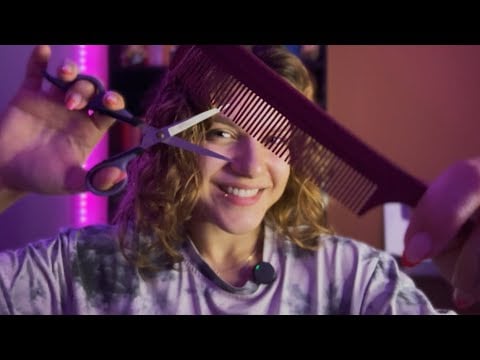 ASMR CORTE DE CABELO MASCULINO CUIDADOSO 💇