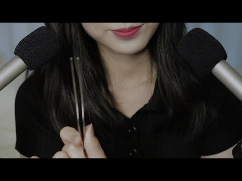 ASMR 그냥 혼자 수다 떠는 사람 + 사물 소리🤍