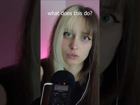 ASMR 💗gonna press some buttons #asmr #visualtingle #triggersforsleep