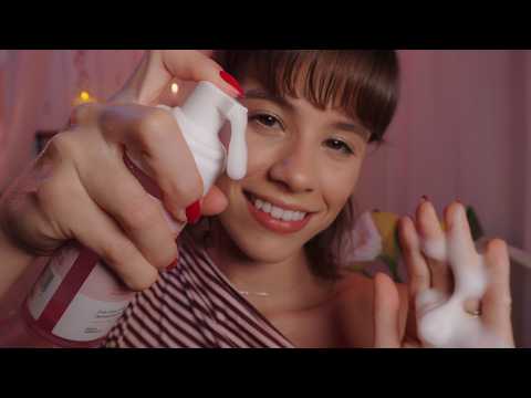 ASMR Banho de Espuma Revigorante para Limpar 2025 Relaxando MUITO 🛁