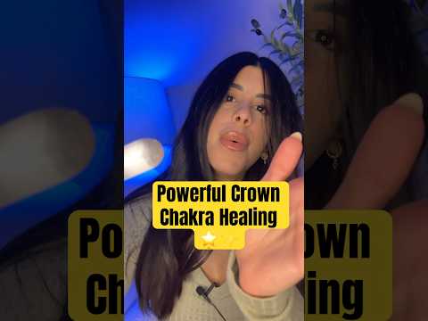 Activate Divine Connection: Powerful Crown Chakra Healing 🌟✨#reiki #asmr