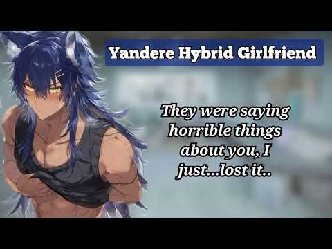 Yandere Hybrid Girlfriend Breaks Down (F4A) (Yandere ASMR/Audio roleplay) (Shark wolf demihuman)