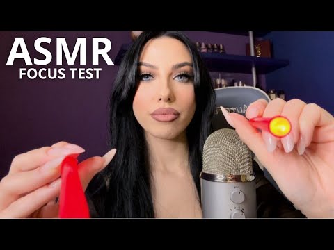 ASMR - SEGUI LE MIE ISTRUZIONI PER DORMIRE + FOCUS TEST